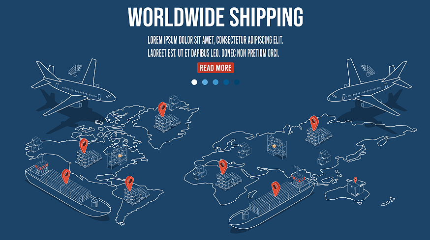 Europe and America international logistics one-stop service